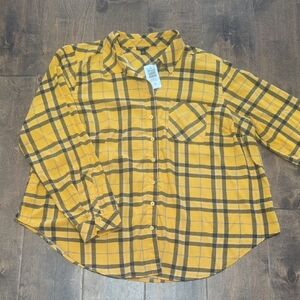 Torrid Lizzie Long Sleeve Plaid Shirt